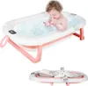 Baby Badewanne Faltbar mit Thermometer und Kissen Produktbild-Vorschau 1