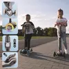 Dětská tříkolová balanční koloběžka 3v1 LED Flash šedá Sun Náhled obrázku produktu 8