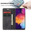 Galaxy A50s Pouzdro, RetroPolyuretanKožené Pouzdro, Kapsy Náhled obrázku produktu 5