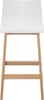 Lot de tabourets de bar en chêne 65cm TANNA Voir les images du produit 5
