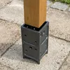 Aufschraubhülse für Holzpfosten 7x7cm Pfostenanker Produktbild-Vorschau 10
