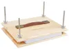 Buchpresse aus Holz, 20,5x25,2 cm, DIY-Buchbinderei-Set Productafbeelding-voorbeeld