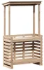 vidaXL Barra da giardino con tetto 112,5x57x195,5 cm in Anteprima dell’immagine prodotto 6