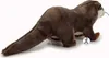 A plush toy otter is shown from a side angle on a white background. Produktbild-Vorschau