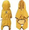 Regenjacke, Verstellbarer wasserdichter Hundemantel mit Produktbild-Vorschau 4