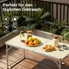 Toboli inklapbare campingtafel, 120x60x70 cm, met Productafbeelding-voorbeeld 14