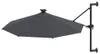 vidaXL Sonnenschirm zur Wandmontage mit LEDs 300 cm Produktbild-Vorschau 2