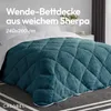 CASABEL Winterdecke Sherpa 600g/m², Extra Warm, 240x260cm, Produktbild-Vorschau 2