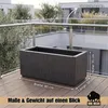 Jardinière BigDean 80 L, 80 x 36 x 35 cm, fond perforé, Voir les images du produit 2