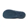 The bottom view of a blue sandal. Produktbild-Vorschau