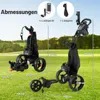 Wózek golfowy COSTWAY z napędem elektrycznym, 3-kołowy Podgląd zdjęcia produktu 3