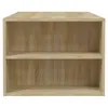vidaXL Konferenční stolek Sonoma Dub 102x55x42 cm Materiál Náhled obrázku produktu 7