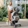 COSTWAY kočík pre psov do 15 kg, kočík pre psov so Náhľad obrázku produktu 2