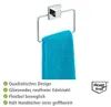 WENKO Handtuch Halter QUADRO ohne bohren Edelstahl Ring Produktbild-Vorschau 3