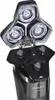 A close-up, angled view of an open electric shaver. Produktbild-Vorschau