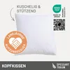 Daunenkissen 80x80 cm 3-Kammerkissen Kopfkissen Kissen Produktbild-Vorschau 3