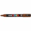 Uni Posca Marker, Strichstärke: 2,5 mm,  PC-5M , Braun, Produktbild-Vorschau 3