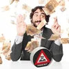 Straßenschild Spardose mit Spruch Finanziell wackelig - Produktbild-Vorschau 7