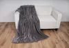 Fleecedecke Flanell mit Cord Optik 150 x 200 cm 3-fach Produktbild-Vorschau 2