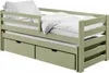 Einzelbett 90x200 mit Rausziehbett 90x190 mit zwei Produktbild-Vorschau 4