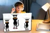 MuchoWow® Laptop Aufkleber Sticker Cover Muster - Katze - Produktbild-Vorschau 3