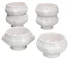 6x LEO Lion's Head Tureens 250ml bílá 6 osob Polévková Náhled obrázku produktu 2