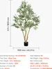 VEVOR Olivier artificiel, 1,8 m, avec pot noir, arbre Voir les images du produit 7