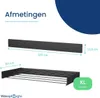 Wasophoogte® Wäscheständer Ausziehbar, wäscheständer wand, Produktbild-Vorschau 3