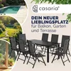 CASARIA® Gartenmöbel Set 8 Stühle mit WPC Tisch 180x80cm Produktbild-Vorschau 6