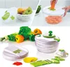 Kvota Salatrotierer, Gemüseschneider/Schleuder – Set 2 in 1 Produktbild-Vorschau 1