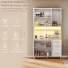MODFU Buffets avec Tiroirs - Buffet Moderne Blanc pour Voir les images du produit 7
