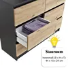 Home Collective Kommode mit 6 Schubladen Kommode Holz Produktbild-Vorschau 6