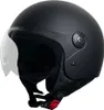 Jethelm 229 matt schwarz Größe XL mit Visier Sturzhelm Produktbild-Vorschau 1
