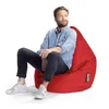 Sitting Point BeanBag Brava XL 70 x 110 cm,  Tomate Produktbild-Vorschau 3