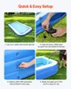 Vevor SSIP-01, 1514 litros, Piscina inflable, para niños y Vista previa de la imagen del producto 4