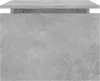 vidaXL Konferenčný stolík Concrete Grey 68x50x38 cm Drevo Náhľad obrázku produktu 6