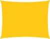 vidaXL Voile d'ombrage Oxford rectangulaire 4x5 m jaune Voir les images du produit 1