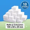 Magische Schmutzradierer 10 Stk Reinigungsschwamm aus Produktbild-Vorschau 2