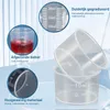 Messbecher-Set 15-tlg., 10/15/20 ml, transparent, Kunststoff Productafbeelding-voorbeeld