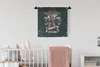 MuchoWow® Wandteppich Wandbehang Jahrgang - Skelett - Produktbild-Vorschau 1