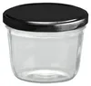 40er Set Sturzglas 230 ml mit schwarzem Deckel inkl. Produktbild-Vorschau 3