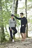 Damen T-Shirt langer Ärmel dünn Outlast® - grau meliert, XL Produktbild-Vorschau 2