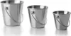 Ibili Rostfrei Eimer 10 Cm Silber  Silber One Size Produktbild-Vorschau 2