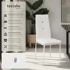 Set Esszimmerstuhl Julien gepolstert mit Kunstlederbezug 40 Produktbild-Vorschau 2