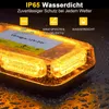 90 LED Zwaailamp 12/24V, Oranje Waarschuwingslamp 360°, Productafbeelding-voorbeeld 2