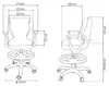 Jugend-Wachstumsstuhl Ergonomischer Schreibtischstuhl Für Produktbild-Vorschau 9
