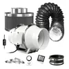 Regelbar Rohrventilator 100mm Set Produktbild-Vorschau