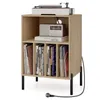 COSTWAY Support de tourne-disque, table de gramophone avec Voir les images du produit 1