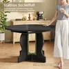 Mondeer Table de salle à manger ronde extensible 110-150 cm Voir les images du produit 8