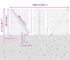 vidaXL Zaun mit Pfosten Grau 1,6 x 10 m Stahl und PVC Produktbild-Vorschau 8